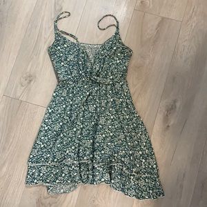 Floral Mini Dress *size large fits xs/sm